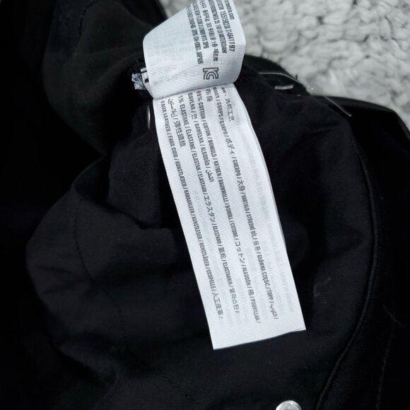 Abercrombie 90s Straight Ultra High Rise Denim Vegan Leather Split Jeans Size 24 - Picture 8 of 12